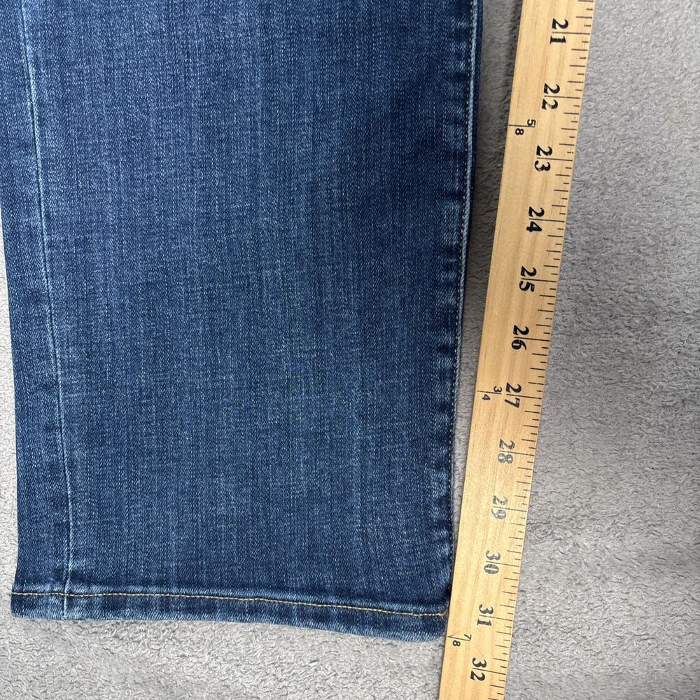 Lucky Brand Jeans Men’s Size 44x31 Athletic Fit Whiskers Grunge Skate Blue Denim - Picture 7 of 16